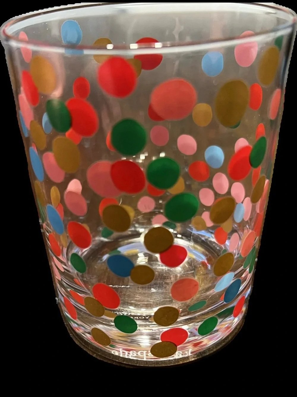 Kate Spade New York x Lenox Colorful Whiskey Double Glasses Set of 2